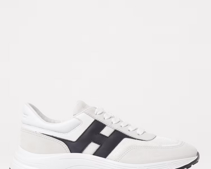 Men's Hogan Hi-Fi Black White Sneakers
