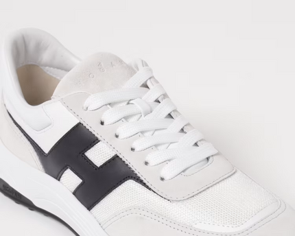 Men's Hogan Hi-Fi Black White Sneakers