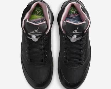 Men's Paris Saint-Germain x Air Jordan 5 'Off Noir' Shoes