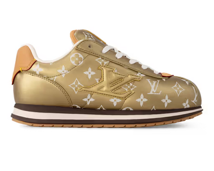 Men's Louis Vuitton BUTTERSOFT Gold   Sneakers