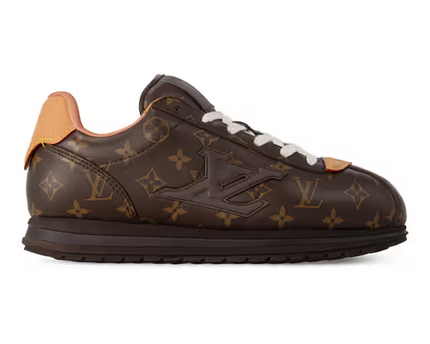 Men's Louis Vuitton BUTTERSOFT Brown Sneakers