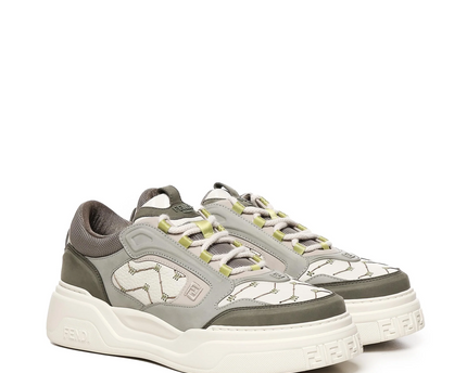 Men's FENDI Sneaker Fendi Force Green Sneakers