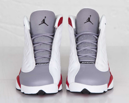 Men's Nike Air Jordan 13 Retro Grey Toe Shoes
