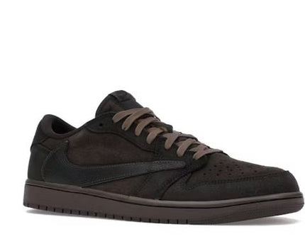 Men's Travis Scott x Air Jordan 1 Retro Low ‘ Velvet Brown' Shoes