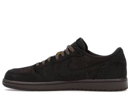 Men's Travis Scott x Air Jordan 1 Retro Low ‘ Velvet Brown' Shoes