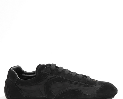 Men's Prada Montecarlo Re-Edition 2005 Leather Black Sneakers
