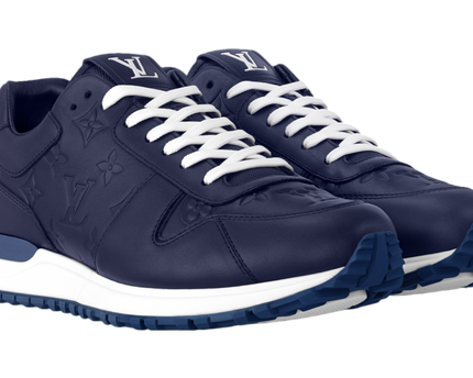 Men's Louis Vuitton Run Away Blue Sneakers