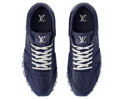 Men's Louis Vuitton Run Away Blue Sneakers