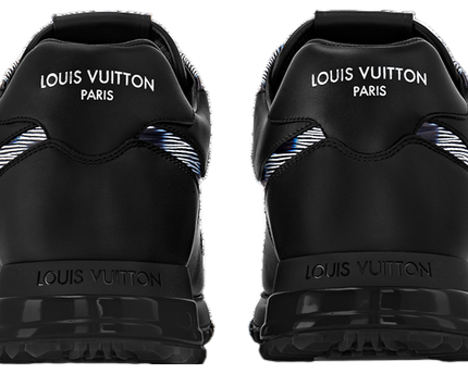 Men's Louis Vuitton Run Away Damier Black Sneakers
