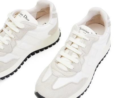 Men's Dior Chrono Grey White Sneakers