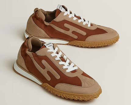 Men's Hermes Jet Gold Power Sneakers