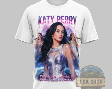 Katy Perry World Cup 2026 I'm Wide Awake For The World T-Shirt