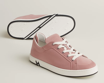 Men's Hermes Rose Aquarelle Sneakers