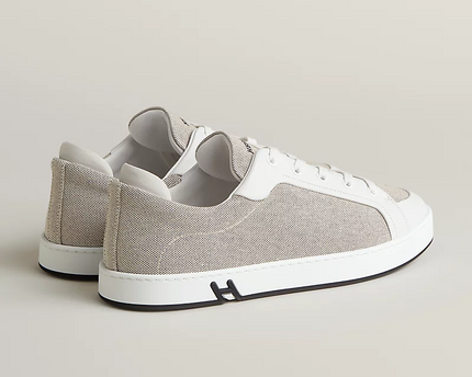 Men's Hermes Plum White Sneakers
