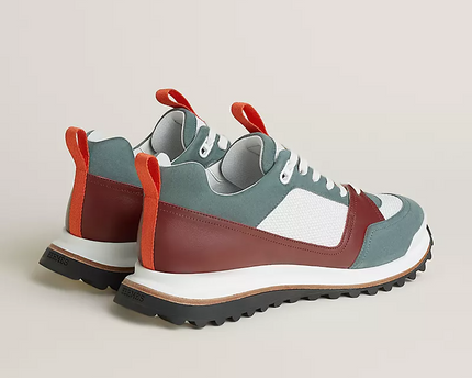 Men's Hermès Bouncing Multicolored Black Sneakers