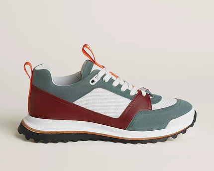 Men's Hermès Bouncing Multicolored Black Sneakers