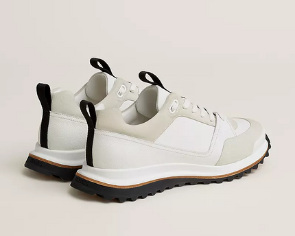 Men's Hermès Bouncing White Sneakers