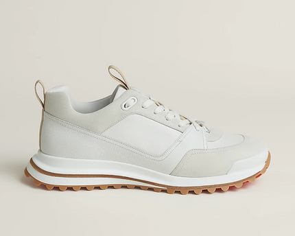 Men's Hermès Bouncing White Sneakers