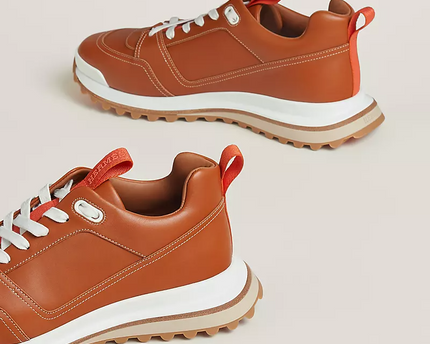 Men's Hermès Bouncing Naturel H Sneakers