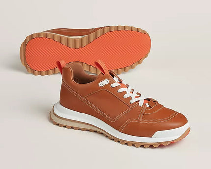 Men's Hermès Bouncing Naturel H Sneakers