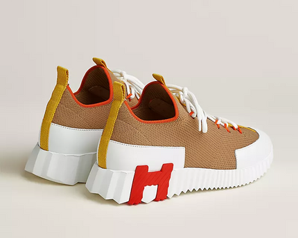Men's Hermès Bouncing Multicolore Beige Sneakers
