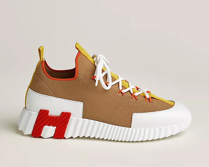 Men's Hermès Bouncing Multicolore Beige Sneakers