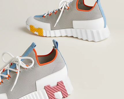 Men's Hermès Bouncing Gris Quartz Sneakers