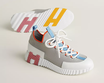 Men's Hermès Bouncing Gris Quartz Sneakers