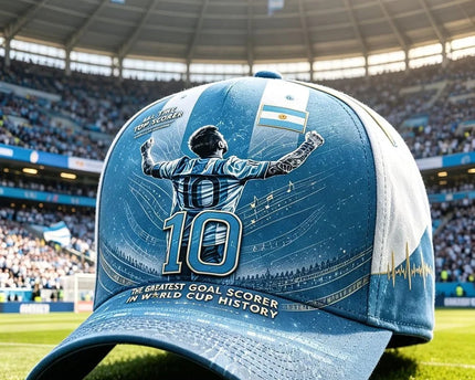 Lionel Messi Argentina FIFA World Cup 2026 Hat Argentina Soccer Baseball Cap Messi Fan Gears