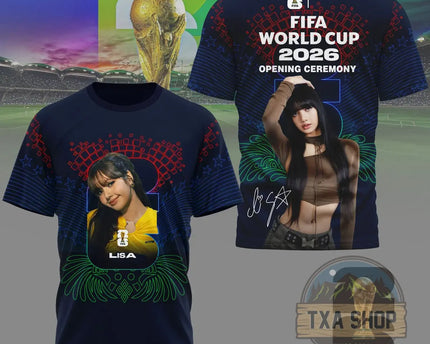LISA FIFA World Cup 2026 Opening Ceremony Signed T-Shirt