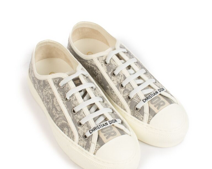 Men's Dior Walk’n’Dior Platform Reverse Rue Print Sneakers