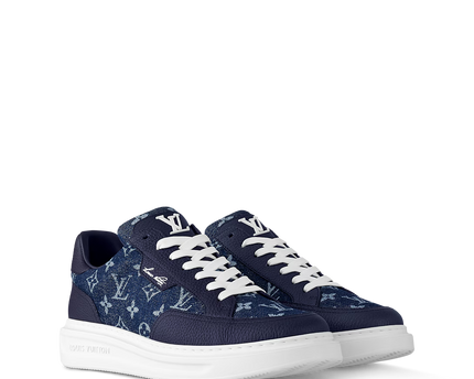 Men's Louis Vuitton Beverly Hills Blue Sneakers