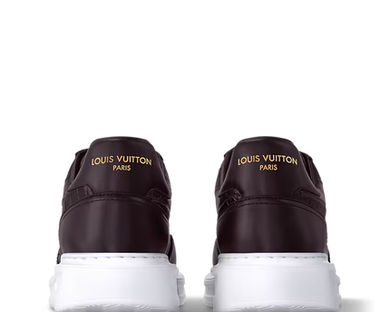 Men's Louis Vuitton Beverly Hills Trainer Moka Sneakers