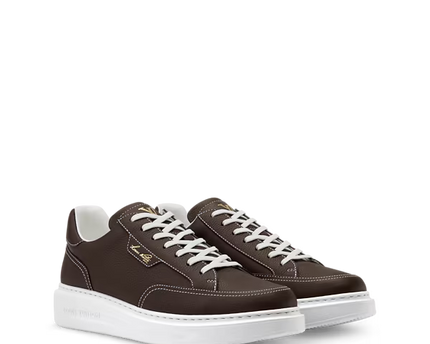 Men's Louis Vuitton Beverly Hills Maroon Sneaker