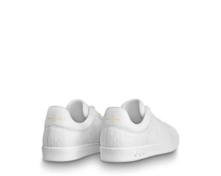 Men's Louis Vuitton Luxembourg Trainer White Sneakers