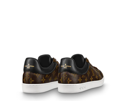 Men's Louis Vuitton Luxembourg Trainer Brown Sneakers