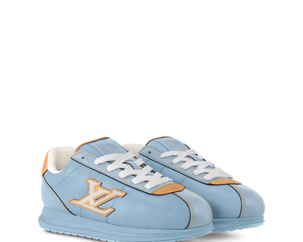 Men's Louis Vuitton BUTTERSOFT Blue Sneakers