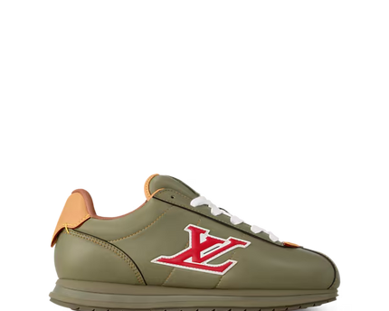 Men's Louis Vuitton BUTTERSOFT Khaki Sneakers