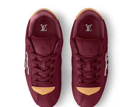 Men's Louis Vuitton BUTTERSOFT Bordeaux Sneakers