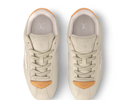Men's Louis Vuitton BUTTERSOFT Beige Sneakers