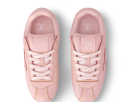 Men's Louis Vuitton BUTTERSOFT Pink Sneakers