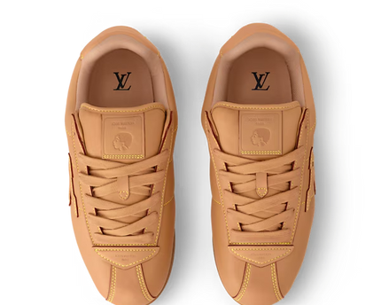 Men's Louis Vuitton BUTTERSOFT Beige Sneakers