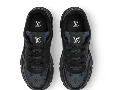 Men's Louis Vuitton Beverly Hills Black Sneakers