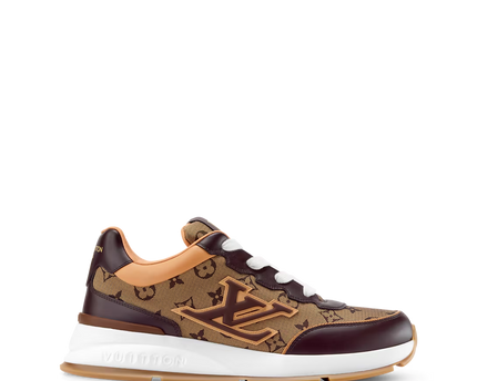 Men's Louis Vuitton Beverly Hills Brown Sneakers