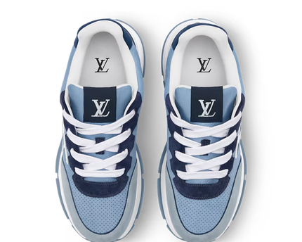 Men's Louis Vuitton Classic Blue Sneakers