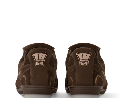 Men's Louis Vuitton Footprint Soccer Brown Sneakers