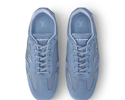 Men's Louis Vuitton Rally Blue Sneakers