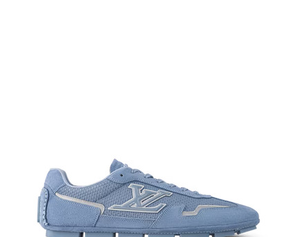 Men's Louis Vuitton Rally Blue Sneakers