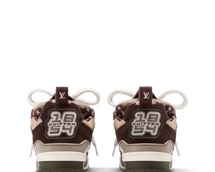 Men's Louis Vuitton Skate Marron Sneakers