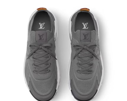 Men's Louis Vuitton Tatic Grey Sneakers